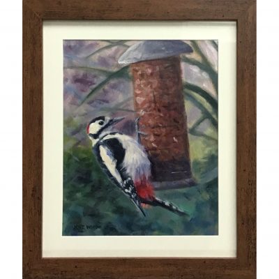 Wood – Woodpecker on Nuts