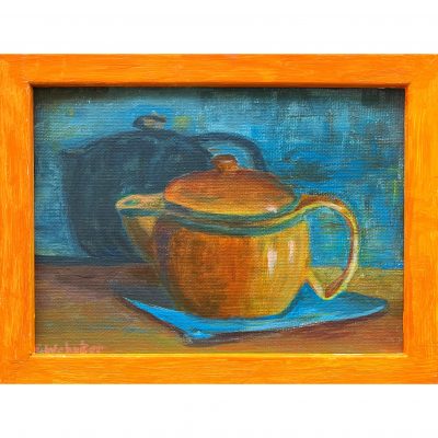 Webster, J – Orange Teapot